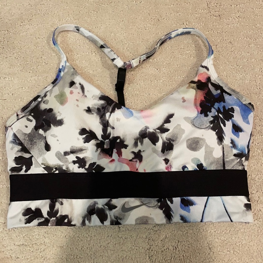 Nike multicolor sports bra MEDIUM